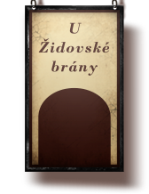 Kavárna U Židovské brány - Logo